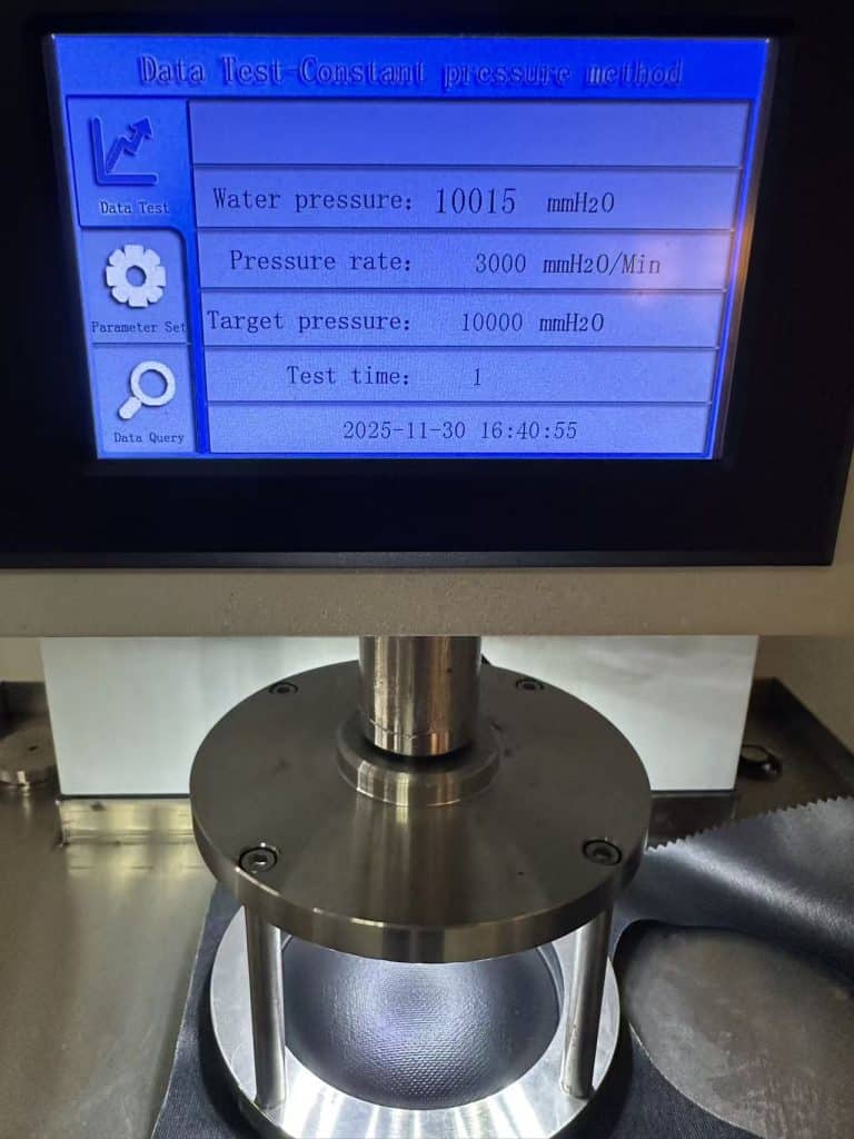 Nylon cordura fabric tpu laminated Hydrostatic Head 10000 mm